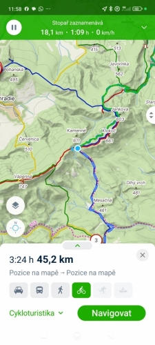 V sedle Uhliská čekáme na parťáky.