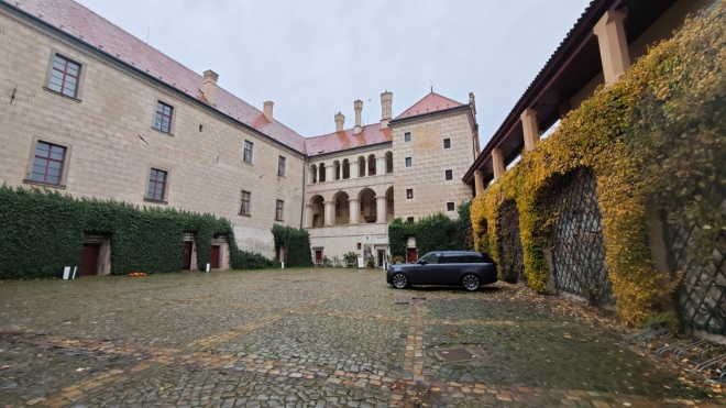 Mělnivký zámek.