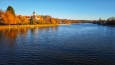 Vltava a kostel sv. Jakuba.