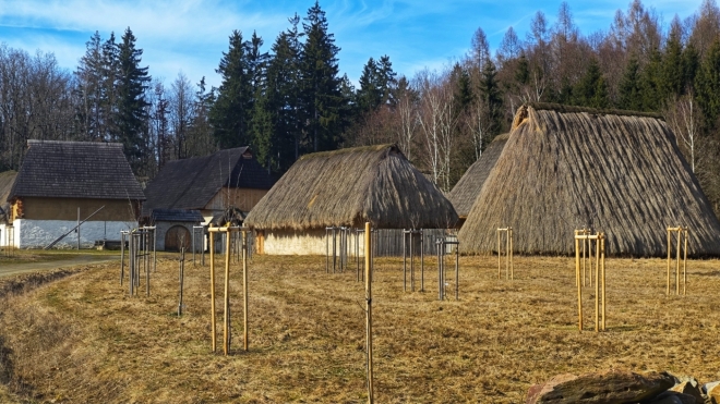 Archeoskanzen Trocnov.