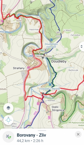 Doudleby, Plav 