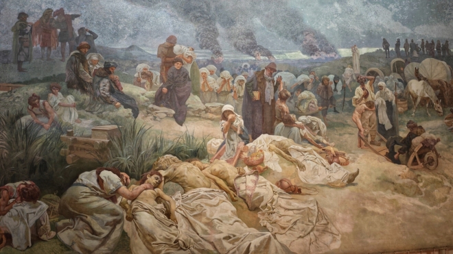 Petr Chelčický u Vodňan..