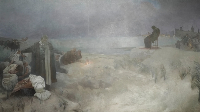 Poslední dny Jana Ámose Komenského u Nardenu.