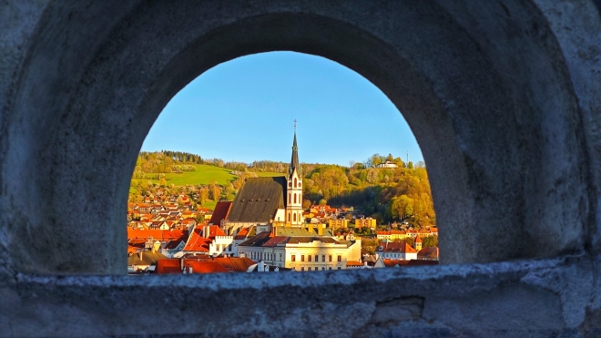 Kostel sv. Víta.