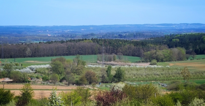 Výhled od Krtel.